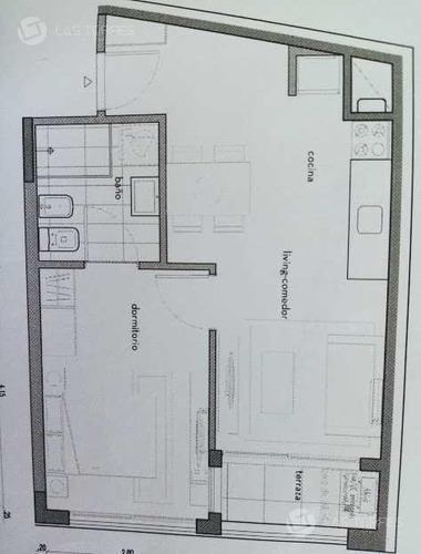 Apartamento - Cordón -casi A Estrena, Piso 5, , G.c 2500