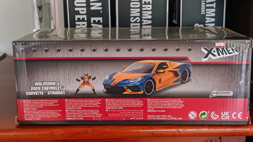 Jada Toys Marvel Wolverine X-men 1:24 2020 Chevy Corvette