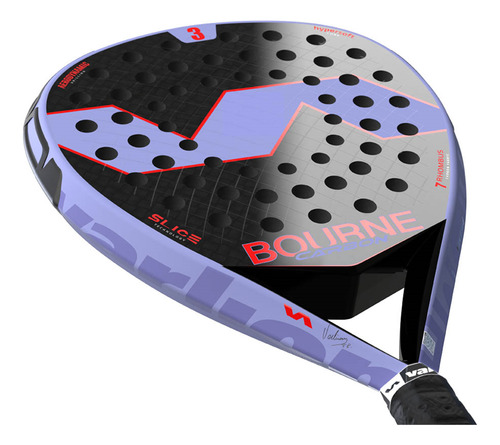 Paleta Padel Bourne Carbon 3 Prisma 23 Varlion- Prestigio