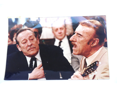 Foto Roberto Goyeneche Y Edmundo Rivero (Usado)