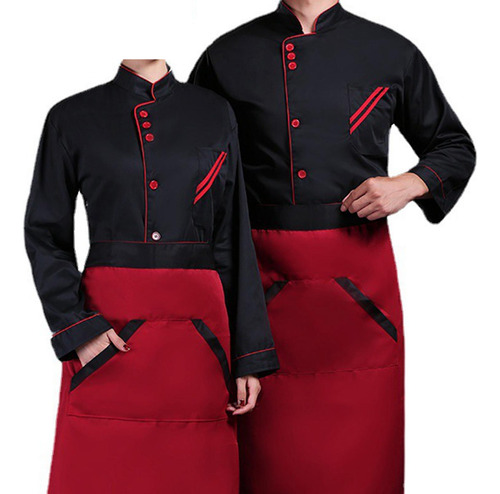 2 Chaqueta De Chef Para Hombre Y Mujer, Uniforme De Chef