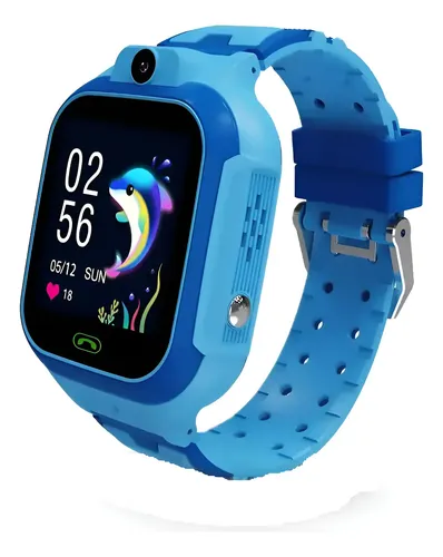 Reloj Inteligente Para Tus Hijos Con Camara Color Azul ...