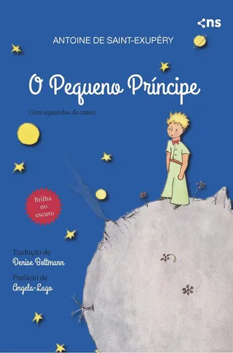 O Pequeno Príncipe Brilha No Escuro E Miolo Colorido