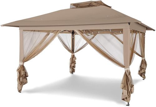 Gazebo Desplegable Marca Gol Para Exteriores Con Mosquitera