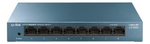 Switch Gigabit Tp-link Ls108g - Azul, 10 W, 8 Puertos