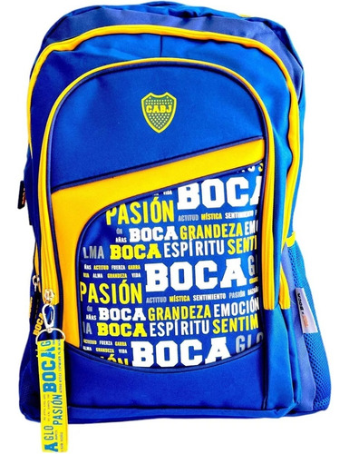 Mochila Boca Campeon Oficial Diseño Exclusivo Premium