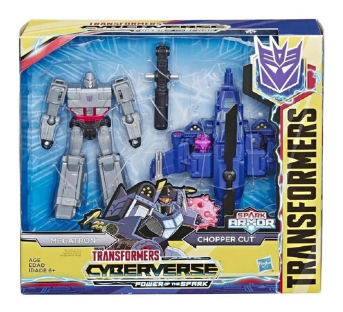 Transformers Cyberverse  Spark Armor Megatron Y Choper Cut