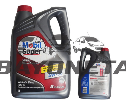 Aceite Mazda Cx-9 Mobil 5w-30 Original Sintetico Americano