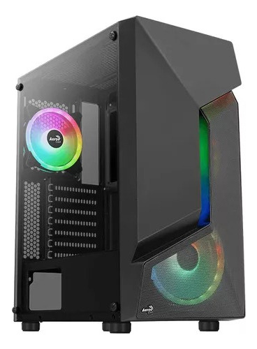 Gabinete Chasis Gamer Aerocool Scape Argb 3 Ventiladores Rgb