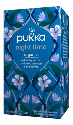 Pukka - Infusion Night Time 20un Orgánico Para Dormir