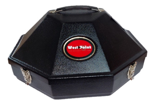 Imagen 3 de 7 de Estuche De Viaje Para Sombrero O Texana West Point Negro