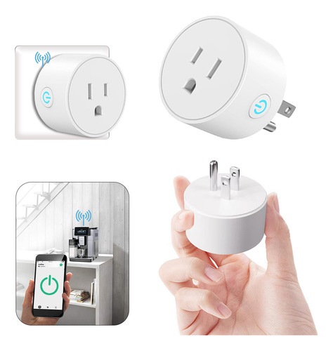 Enchufe Inteligente Wifi Contactos Alexa Smart Plug 10 A
