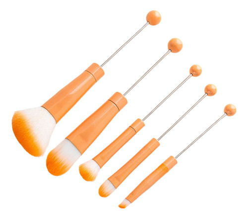 Juego De 5 Brochas De Maquillaje, Brocha De Mezcla,