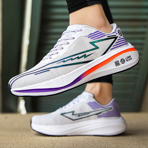 Zapatos De Correr De Fibra De Carbono Zapatillas De Tenis