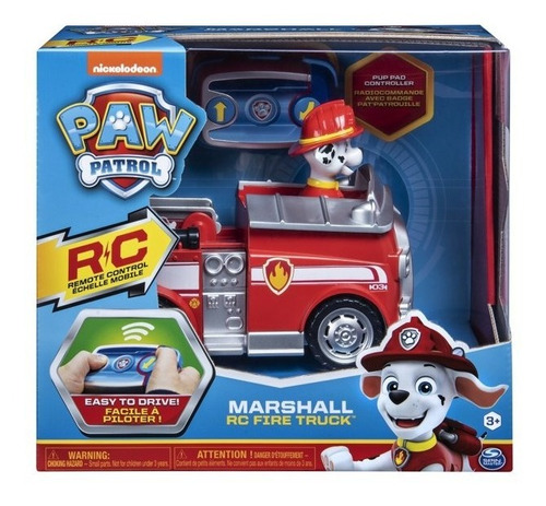 Paw Patrol A Radio Control Marshall  Rc Fire Truck 20 Cm 