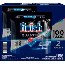 Comprar Finish Quantum 100 Pastillas Lavavajillas Detergente