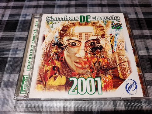 Sambas De Enredo - 2001 - Cd Original Importado Brasil