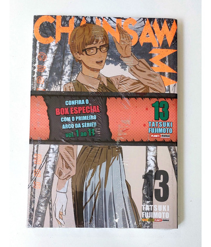 Chainsaw Man 13! Mangá Panini! Novo E Lacrado!