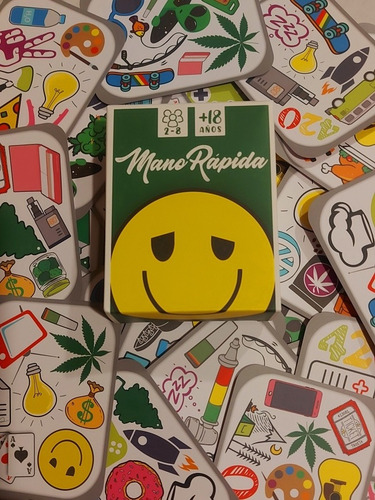 Juego Mano Rápida Marihuana Weed Dobble En Español / Diverti