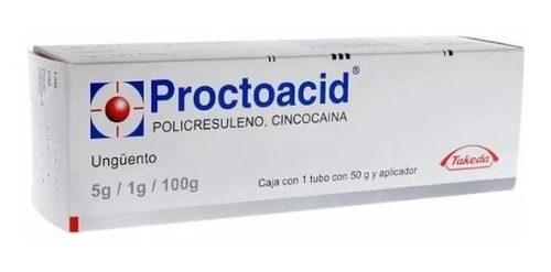 Proctoacid Ungüento Alivio Hemorroides Con Aplicador 50g
