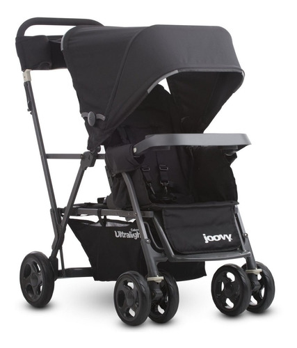 Joovy Caboose Black Coche Paseador Doble Silla Tandem