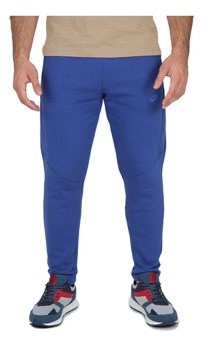 Pantalón Urbano Lotto Essencial Hombre En Azul