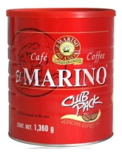  Café Molido El Marino Tradicional , 1.36kg 