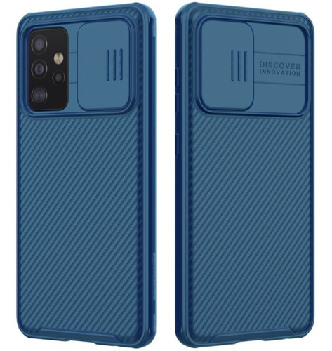 Case Nillkin Camshield Pro Para Galaxy A52 / A52s Azul