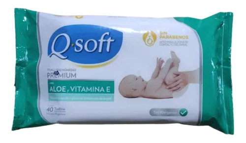 Q Soft Toallitas Húmedas Para Adultos 40 Unidades, Q Soft Cuidado del Adulto  - Farmafull