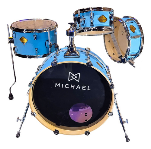 Bateria Acústica Michael Legacy Slim Compacta - Shell Pack