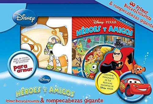 Libro Disney Mi Primer Busca Y Encuentra + Rompecabezas Giga