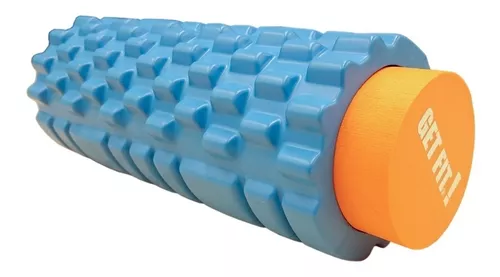 Rolo Rodillo Texturado Masajes Foam Roller Elongación 33cm