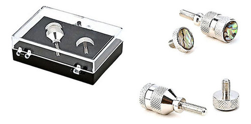 Li 2 Peças De Parafusos De Aperto De Pescoço De Sax Alto 4mm