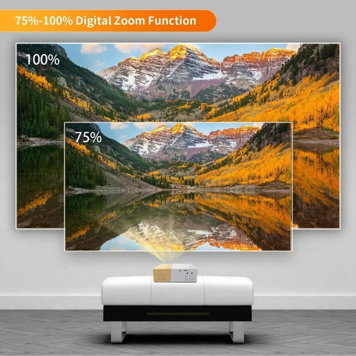 Mini Tv Portátil Projetor 4k