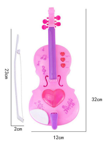 . Instrumentos Musicales Eléctricos De Juguete De Violín