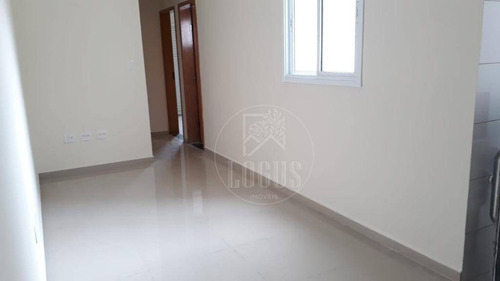 Imagem 2 de 14 de Cobertura Com 2 Dormitórios À Venda, 90 M² Por R$ 350.000,00 - Vila Pires - Santo André/sp - Co0020