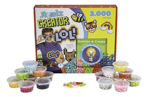 Jixezl Puzzle De Pixeles 3000 Pc Set, Creator Fatbrain Toys