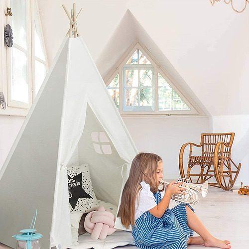 Carpa Tipo Tipi Para Interiores Y Juegos