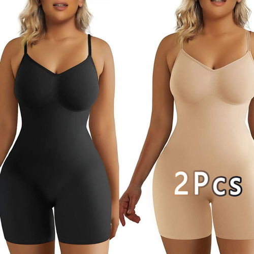 2 Piezas Moldeadora Para Mujer, Body Con Control De Abdomen