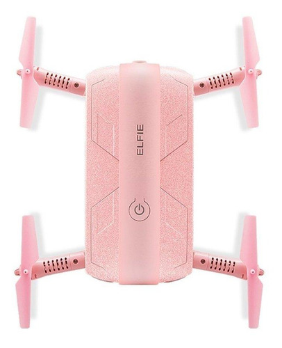 Drone JJRC Elfie H37 com câmera HD pink 1 bateria
