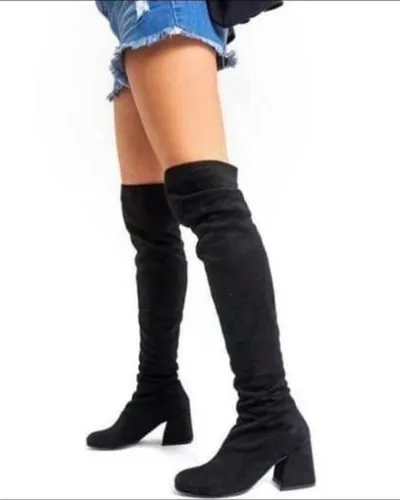 Botas bucaneras taco bajo hot sale