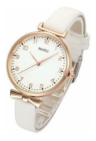 Top Plaza Para Mujer Damas Clasico Reloj De Pulsera De Cuarz