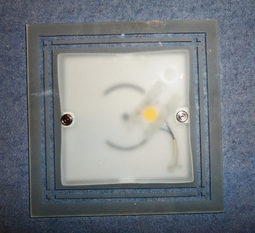Plafón Único Con Plaqueta Led. Descartable!!