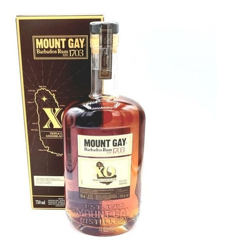 Ron Mount Gay Barbados Est 1703 Xo Triple Cask Goldbottle