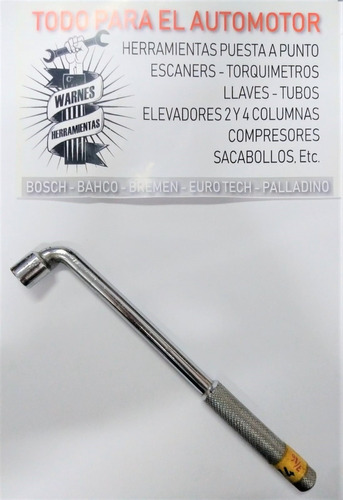 Llave L Hembra Estriada 11mm / 7/16 Sae Cromada