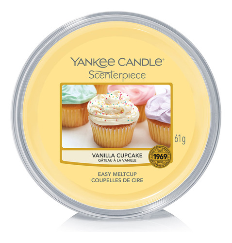 Vela Yankee 5038580055351 Melt Cup Marge Cupcake De Vainilla