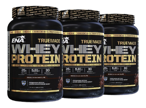 3 True Made Ena Whey Protein Suplementos Proteína 