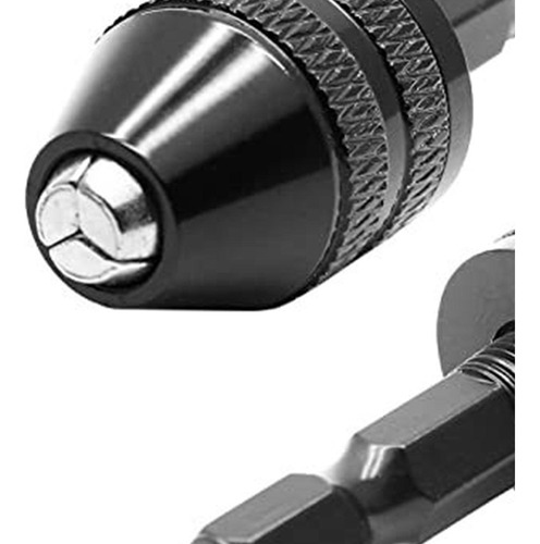 12 Pçs Mini Broca Elétrica Pinça Adaptador De Brocas