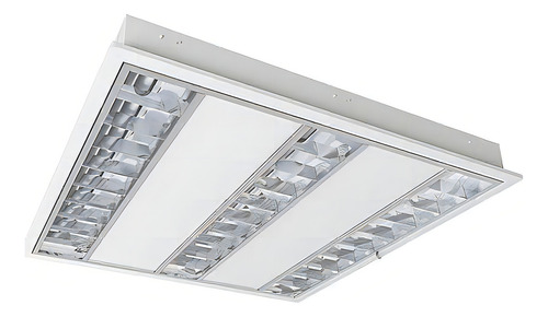 Lámpara De Plafón 60x60 T5 Led 28.5w Luz Neutra Blanco Magg