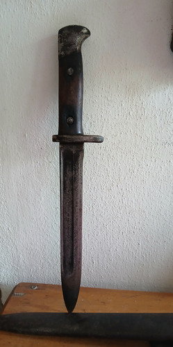 Antiguo Cuchillo De Combate Remington Ejército Uruguayo 1903 (Usado)